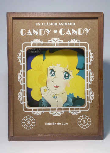 Candy Candy Paquete Con Volumen 1 2 3 4 Edicion De Lujo Dvd