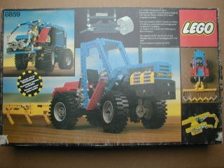 Lego Technic 8859,rarissimo Do 1981, Usado, Pronta Entrega