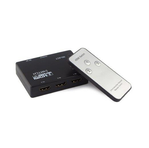 Imagen 3 de 6 de Switch Hdmi 3 X 1 Con Control Remoto (3 Entradas 1 Salida)