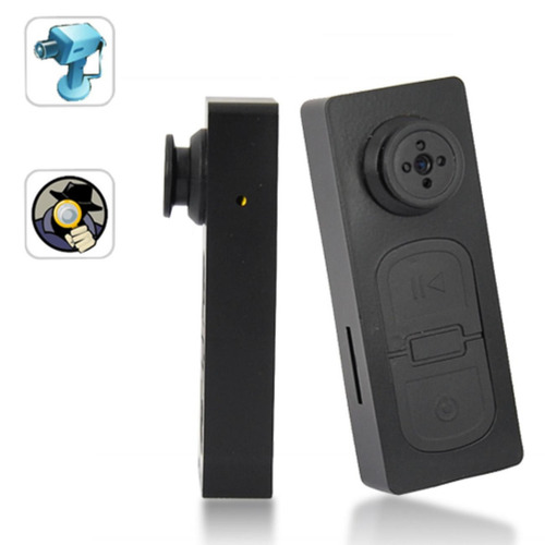 Cámara Espía Botón Dvr Grabador De Video Digital