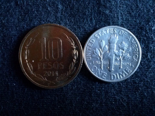 Moneda Estados Unidos One Dime (c8)