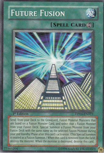 Carta Yugioh Future Fusion