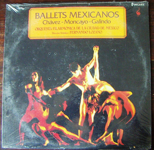 Ballet, Chavez, Moncayo, Galindo, Ballets Mexicanos, Lp 12´,