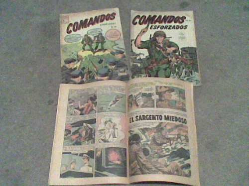 3 Comics De Comandos,edit.la Prensa