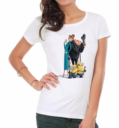 Remera Mujer  Mi Villano Favorito Inkpronta