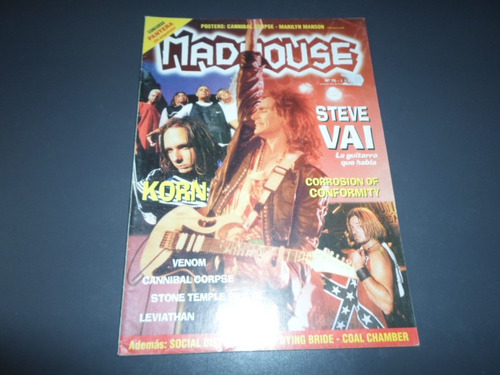 Madhouse 76 Steve Vai Korn Corrosion Of Conformity Venom