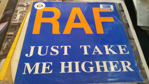 Raf Just Take Me Higher Vinilo Maxi Spain Muy Buen Tema 1993