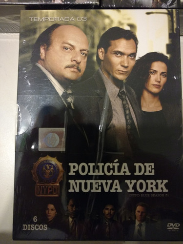 Dvd Policia De Nueva York Originales 3 Temporadas Casi Nueva