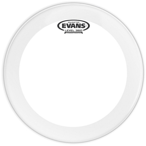 Parche Bombo Bateria Evans 24  Bd24gb4 Eq4 Capa Simple Clear