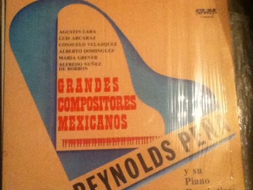 Disco Acetato De: Grandes Compositores Mexicanos