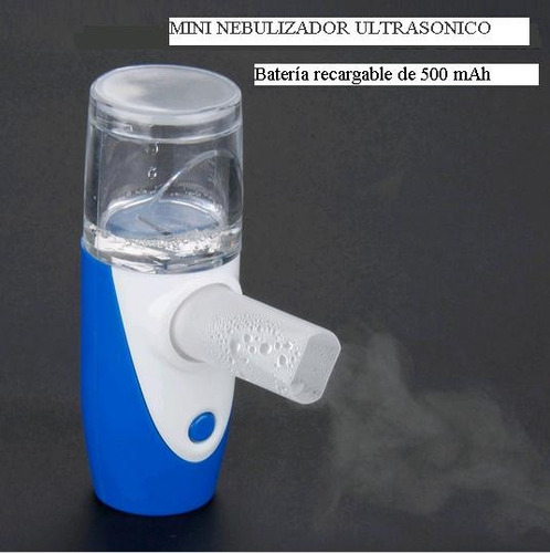 Mini Nebulizador Portatil Recargable Humidificador Inhalador