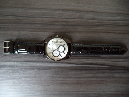 Relógio Masculino Pulseira De Couro