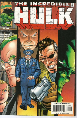 The Incredible Hulk N° 16 - Em Inglês - Editora Marvel - Formato 15 X 26 - Capa Mole - Bonellihq Cx242 Nov23