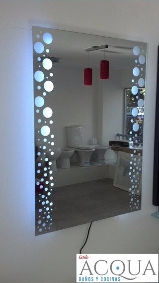 sensor touch LED el espejo del baño 50x70 cm con beschlagfrei kaltw Baño-espejo 
