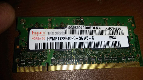 Memoria Ram Ddr2 1gb Para Portatil