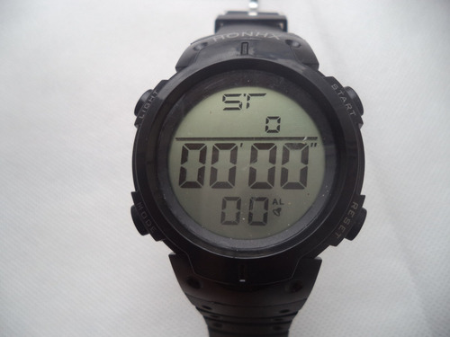 Rj Reloj Digital Alarma Cronometro Gym 4,5 Cms Diametro