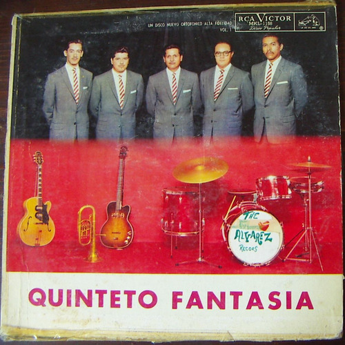 Rock Mexicano, Quinteto Fantasia, Lp 12´, Hecho En México.