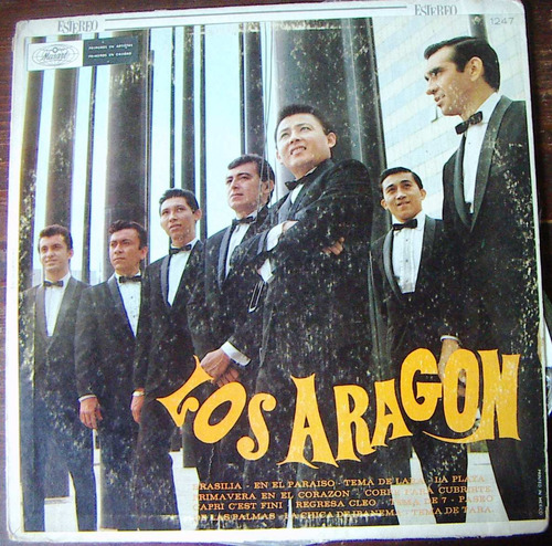 Rock Mexicano, Los Aragon, Lp 12´, Hecho En México.