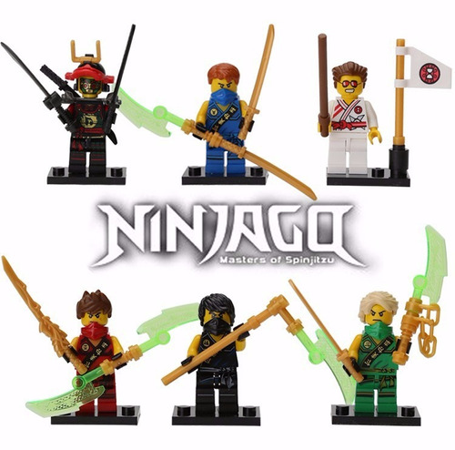 Kit Ninjago Tournament Robes - Lego Compatível