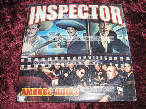 Inspector Amargo Adios Cd 2 Tracks Original De Coleccion!! (Usado)