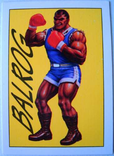 Balrog / Street Fighter / Comics / Anime / Cards