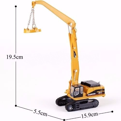 20010 Guindaste Garra + Imã (2x1) Kaidiwei 1:87 / Trator