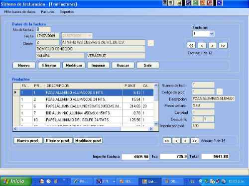 Codigo Fuente Sistema De Facturacion Electronica En Vb.net