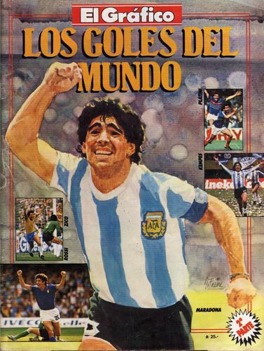 El Gráfico Los Goles Del Mundo México 86 (impecable) (Usado)