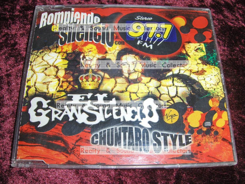 El Gran Silencio Chuntaro Style Duerme Soñando Cd 2 Tracks (Usado)
