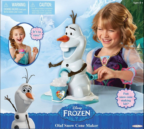 Maquina Raspadinha Olaf - Frozen - Sob Encomenda