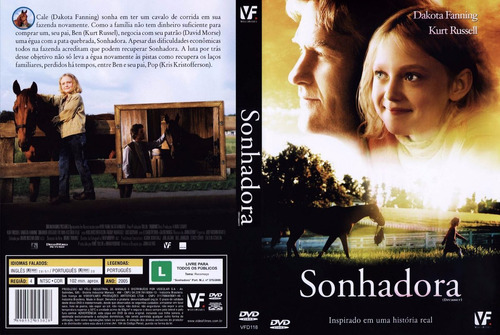 Dvd Lacrado Sonhadora Dakota Fanning Kurt Russell