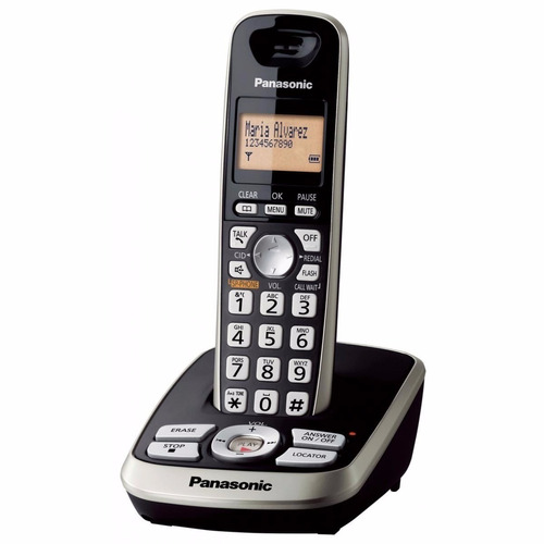 Telf Inalambrico Panasonic Kx-tg4271 Contestador+base Pared