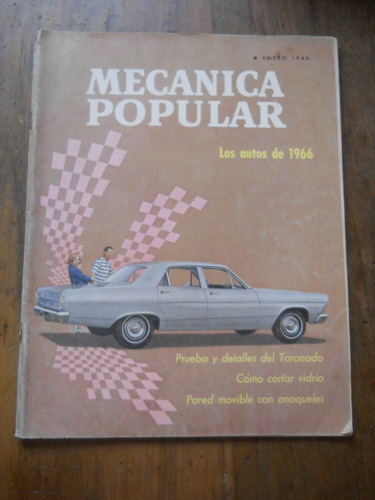 Revista Mecanica Popular. Enero De 1966.-