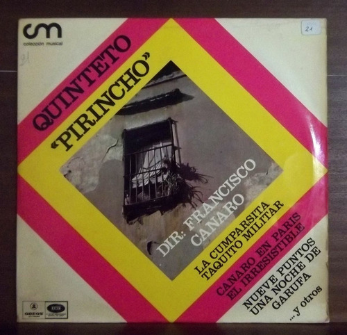 Quinteto Pirincho - Dir. Francisco Canaro