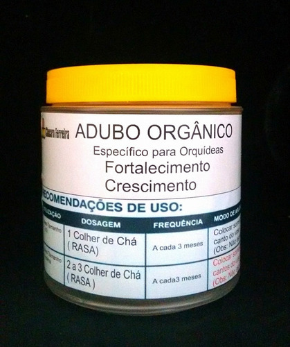 Adubo Orgânico De Orquídeas 500gr