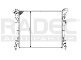 Radiador Dodge Grand Caravan 2011-2012-2013 3.3/4.0 Lts Aut