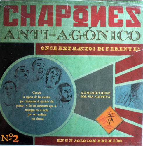 Chapones - Anti- Agonico - Cd Caja Carton