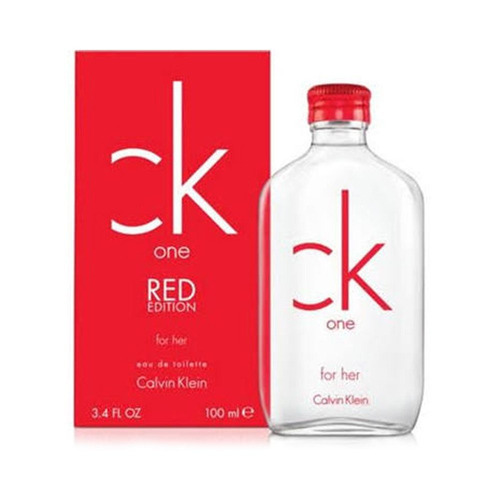 Perfume C K One Red Edition For Her X 100 Ml Original Afip !