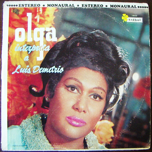 Afroantillana . Boleros .olga Guillot , Luis Demetrio  Lp12