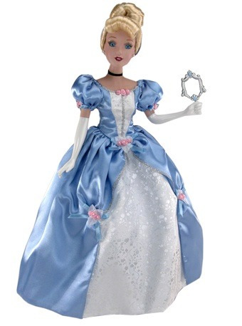 Muñeca Princesa Cenicienta Disney De Porcelana De 45 Cms