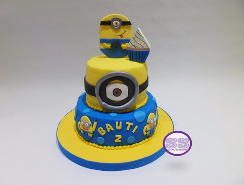Torta Minions - Tortas Para Eventos - Cumpleaños !