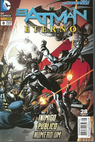 Batman Eterno 08 Novos 52 - Panini 8 - Bonellihq Cx152 K19