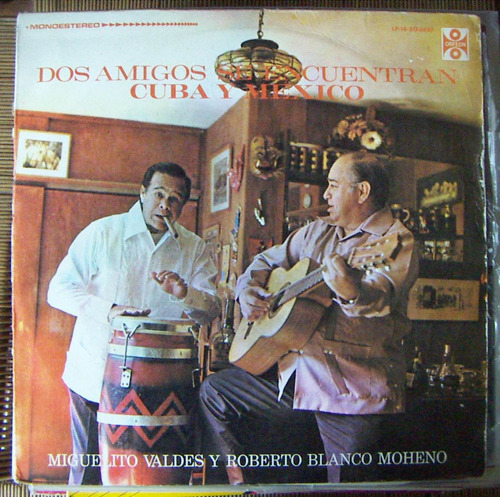 Afroantillana. Miguelito Valdes Y Roberto Blanco. Lp12'.