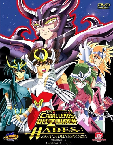 Los Caballeros Del Zodiaco Hades Volumen 5 Cinco Dvd