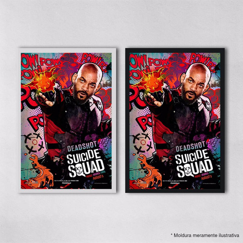 Poster 30x45cm Esquadrão Suicida Deadshot