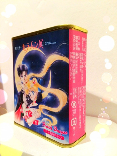 Imagen 2 de 3 de Sailor Moon Lata De Caramelos Oficiales De Japón