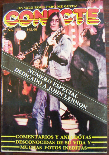 Revista Conecte,dedicada A John Lennon