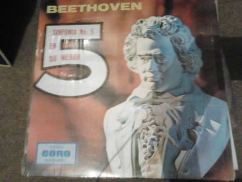 Disco Acetato De Beethoven Sinfonia No. 5 En Do Menor