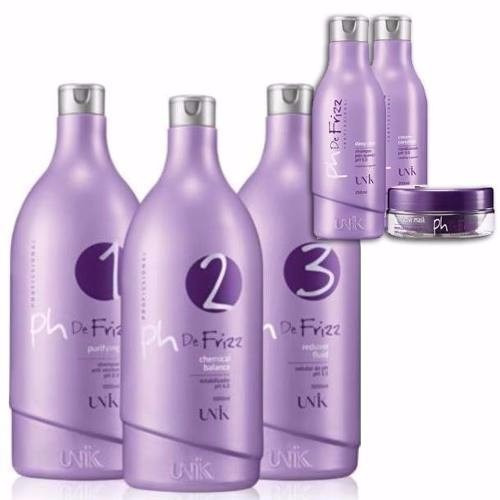 Kit Ph De Frizz + Kit Pós Alisamento Ph De Frizz 3 Itens