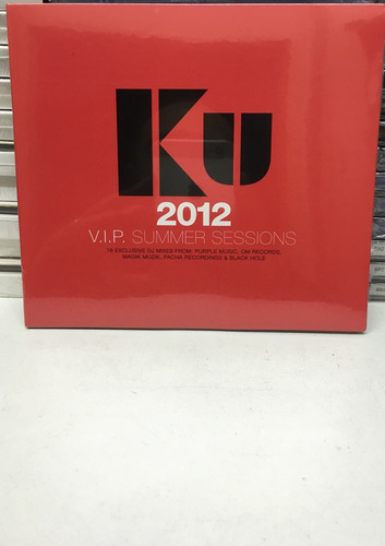 Cd Ku  2012 V.i.p Summer Sessions   Nuevo Original